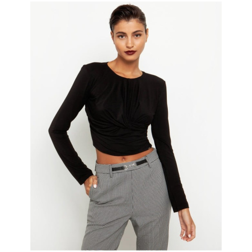 TOI&MOI Cropped top με κόμπο